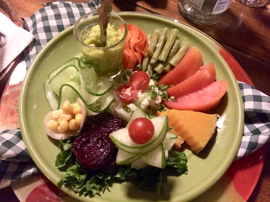 Salad at La Cocina de Lilliam Salad at La Cocina de Lilliam